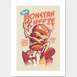 Monstah Cheeze Posters and Art